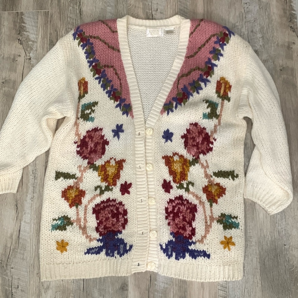 Vintage knitted sweater